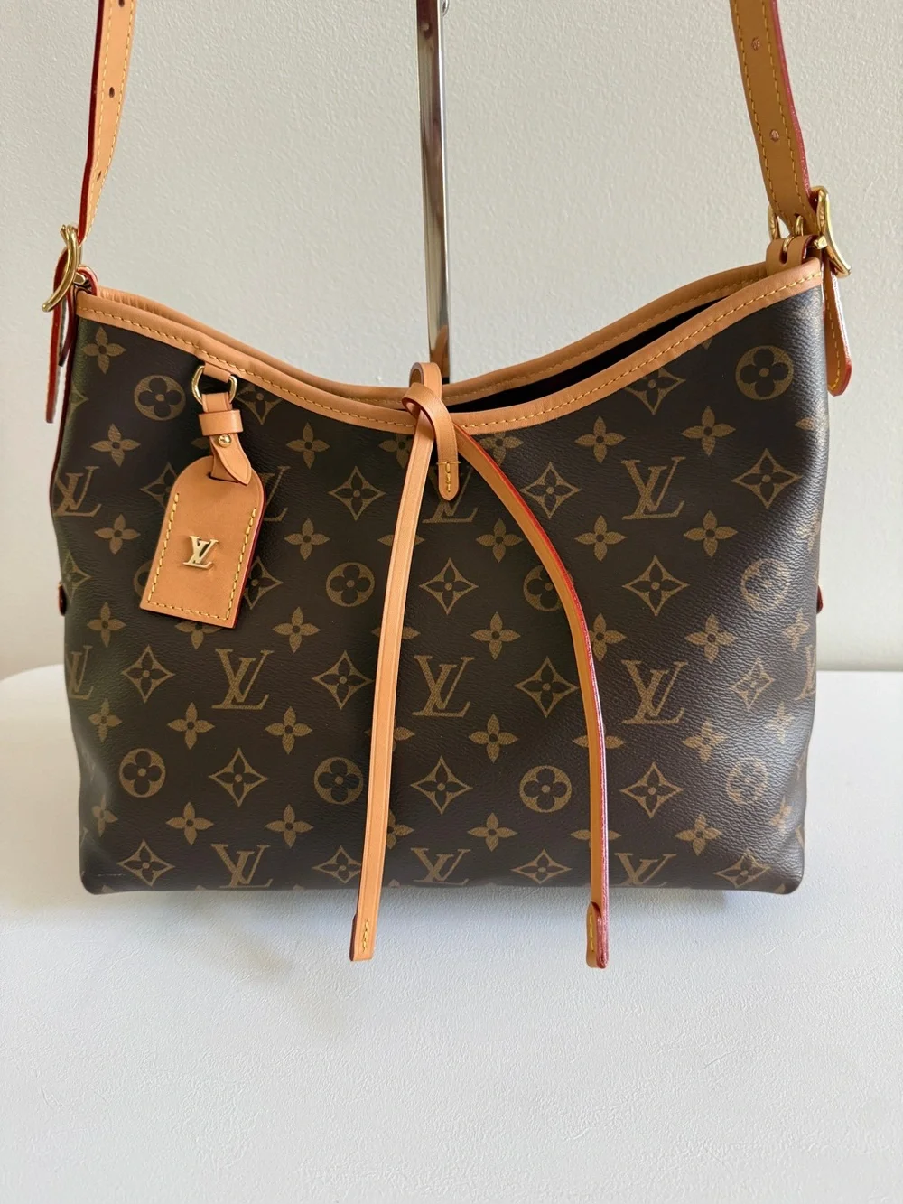 Louis Vuitton CarryAll PM Monogram Canvas Bag Handbag